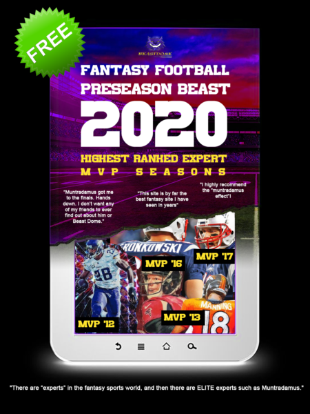 FANTASY FOOTBALL PRESEASON BEAST 2020