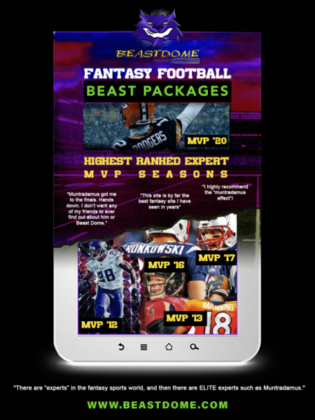 FANTASY FOOTBALL SEASON BEAST